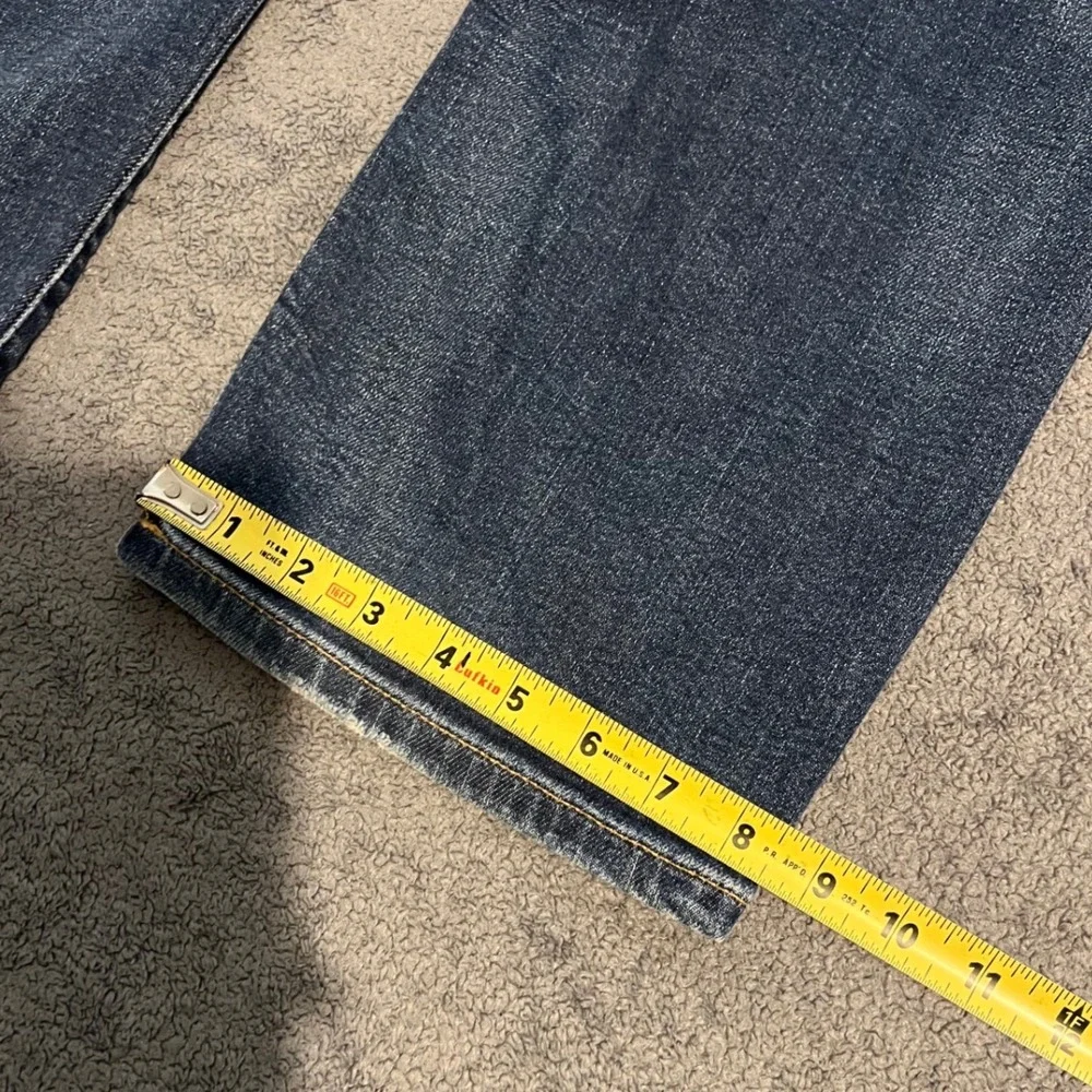 Lucky Brand 223 Straight Leg Dark Wash Denim Jeans Mens 38x30